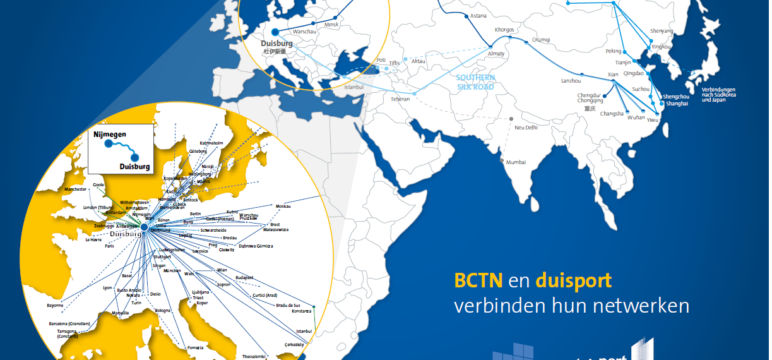 China en Europees achterland direct verbonden door BCTN