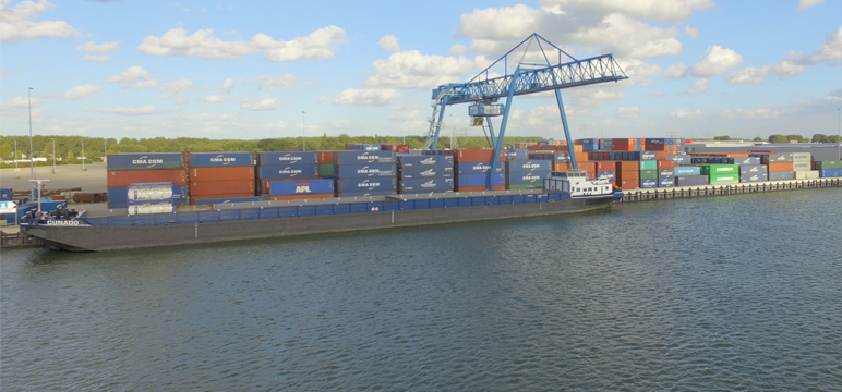 BCTN Container transferium Alblasserdam: dé container hub voor de Rotterdamse & Antwerpse havens